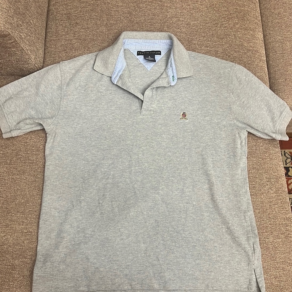 Tommy Hilfiger gray polo